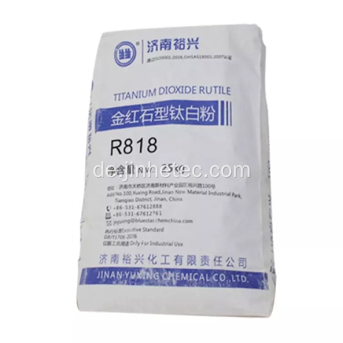 Yuxing Chemical Titanium Dioxid R818 R838 R868 R878